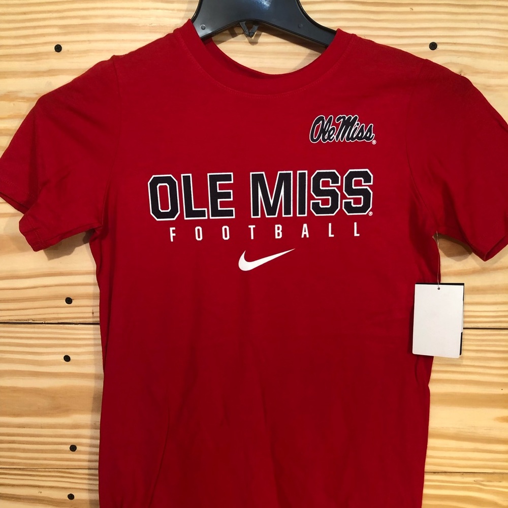 NWT NIKE OLE MISS REBELS YOUTH TEE
